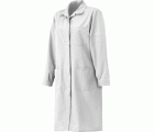 Bata señora poliéster/algodón, Blanco (50) Talla L