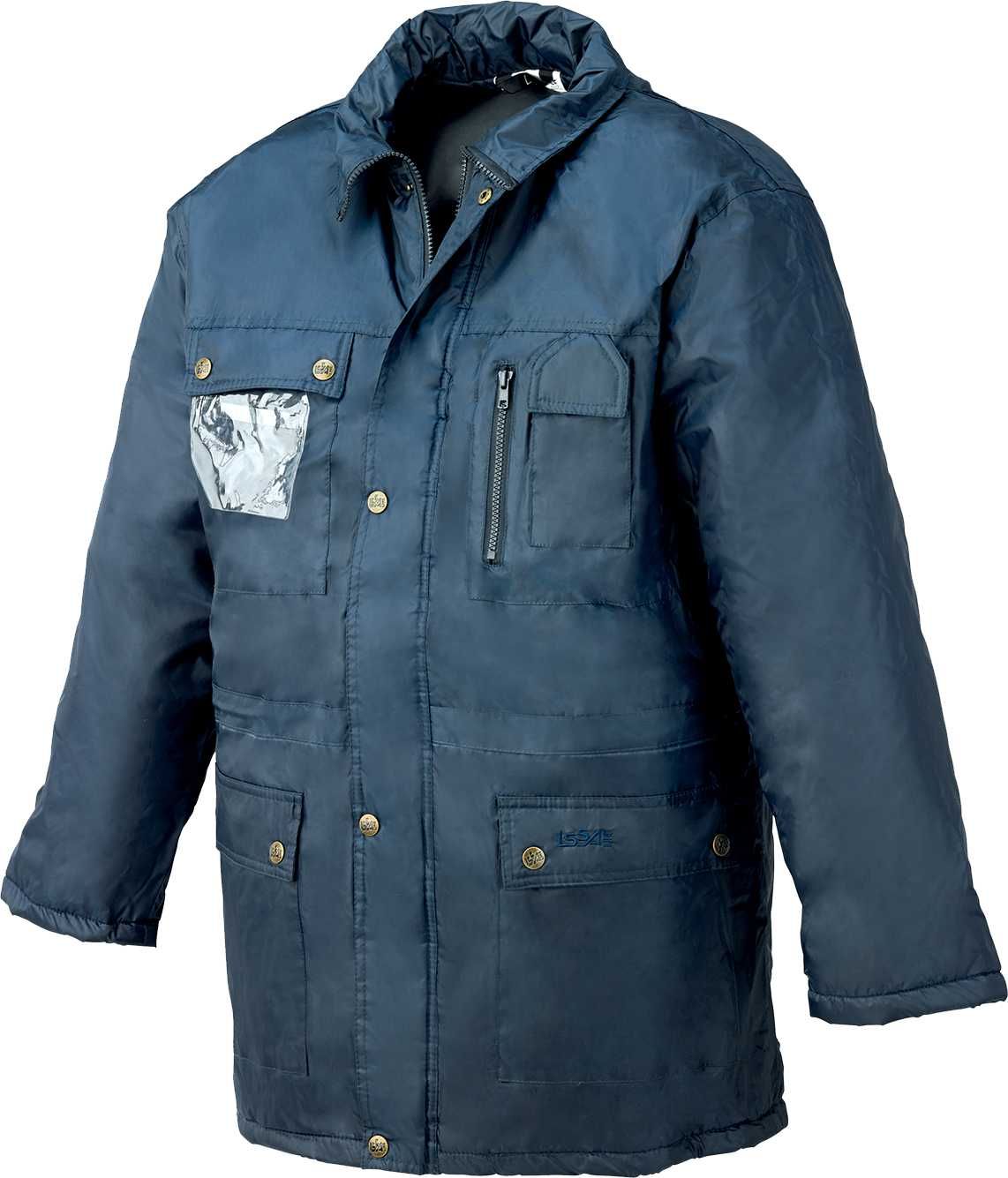 Parka NORMAL impermeable capucha interna Talla L Azul (40)
