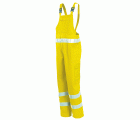 Pantalón c/peto A.V. EN ISO 20471 Talla XL Amarillo flúor + bandas (12)