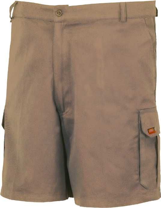 Bermuda multibolsillos SUMMER 100% algodón Talla L Beige (25)