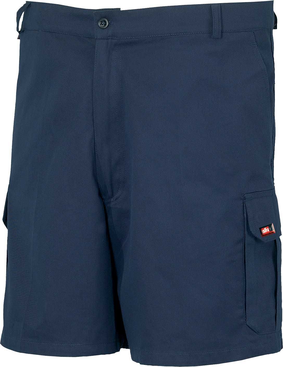 Bermuda multibolsillos SUMMER 100% algodón Talla XL Azul (40)