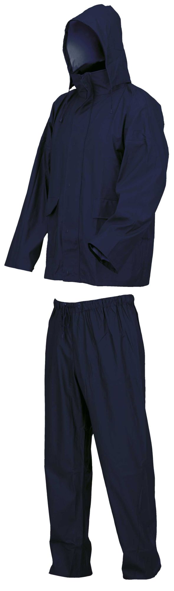 Conjunto impermeable PU-poliéster, Azul (40) Talla XXL