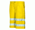 Bermuda A.V. EN ISO 20471 Talla M Amarillo flúor + bandas (12)