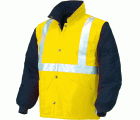 CHALECO CON MANGAS A.V. BANDAS 3M BICOLOR