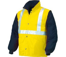 CHALECO CON MANGAS A.V. BANDAS 3M BICOLOR