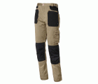 Pantalón multibolsillos Stretch con refuerzo en rodillas Talla XXL Beige (25)