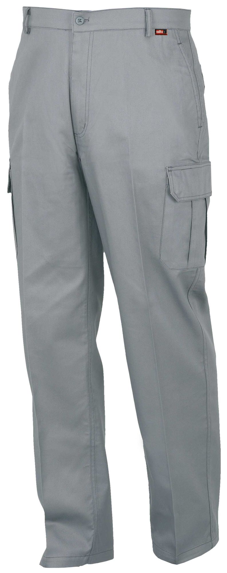Pantalón multibolsillos SUMMER 100% algodón Talla XL Gris (80)