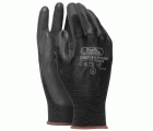 Guante nylon recubierto con PU SOFT CATCH EN 388 Talla 8 Negro (60)