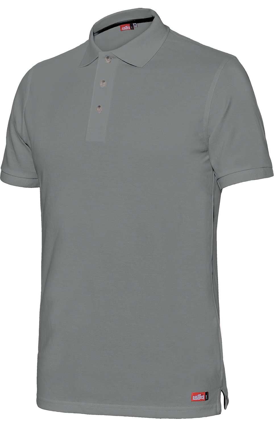 Polo CAPRI manga corta 100% algodón Talla M Gris (80)