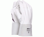 Guante en piel flor bovino Talla 10 Blanco (50)