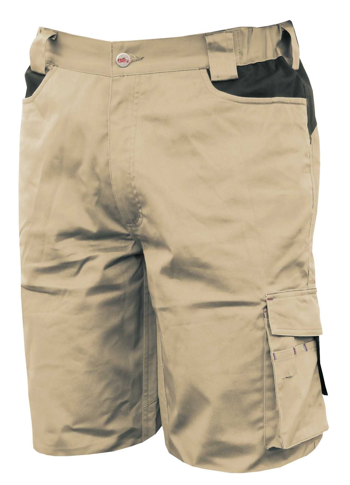 Bermuda multibolsillos Stretch en caja Talla M Beige (25)