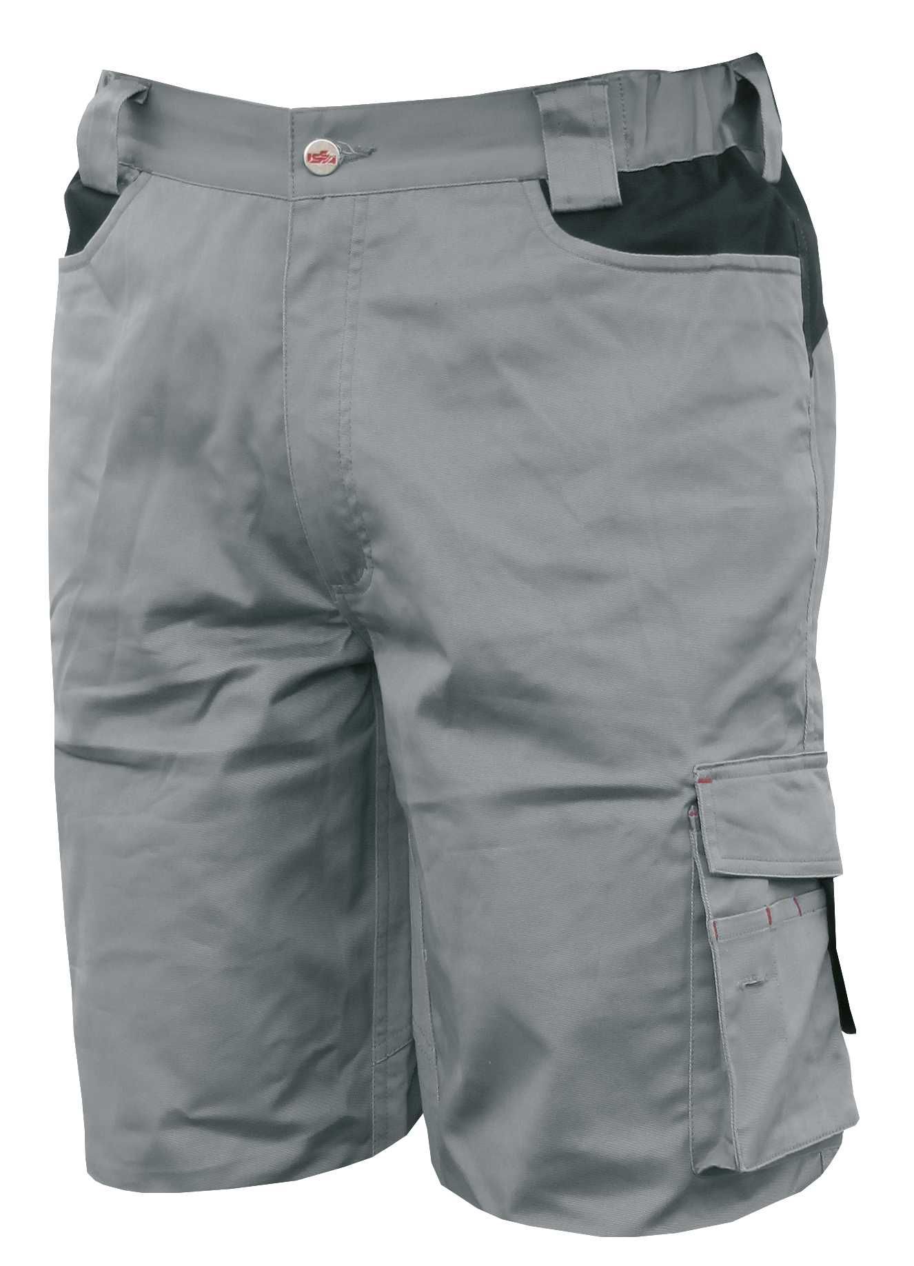 Bermuda multibolsillos Stretch en caja Talla M Gris (80)