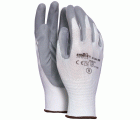 Guante poliéster/NBR EN 388 Talla 9 Gris (80)