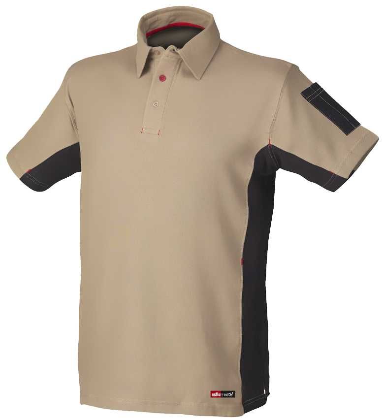 Polo Stretch manga corta Talla L Beige (25)