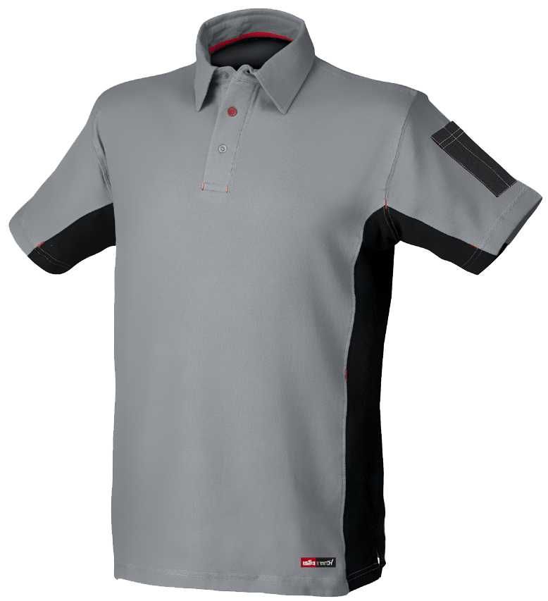Polo Stretch manga corta Talla XL Gris (80)