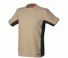 Camiseta Stretch manga corta Talla L Beige (25)