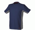 Camiseta Stretch manga corta Talla S Azul (40)
