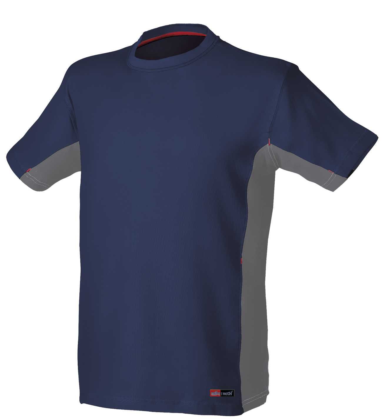 Camiseta Stretch manga corta Talla M Azul (40)