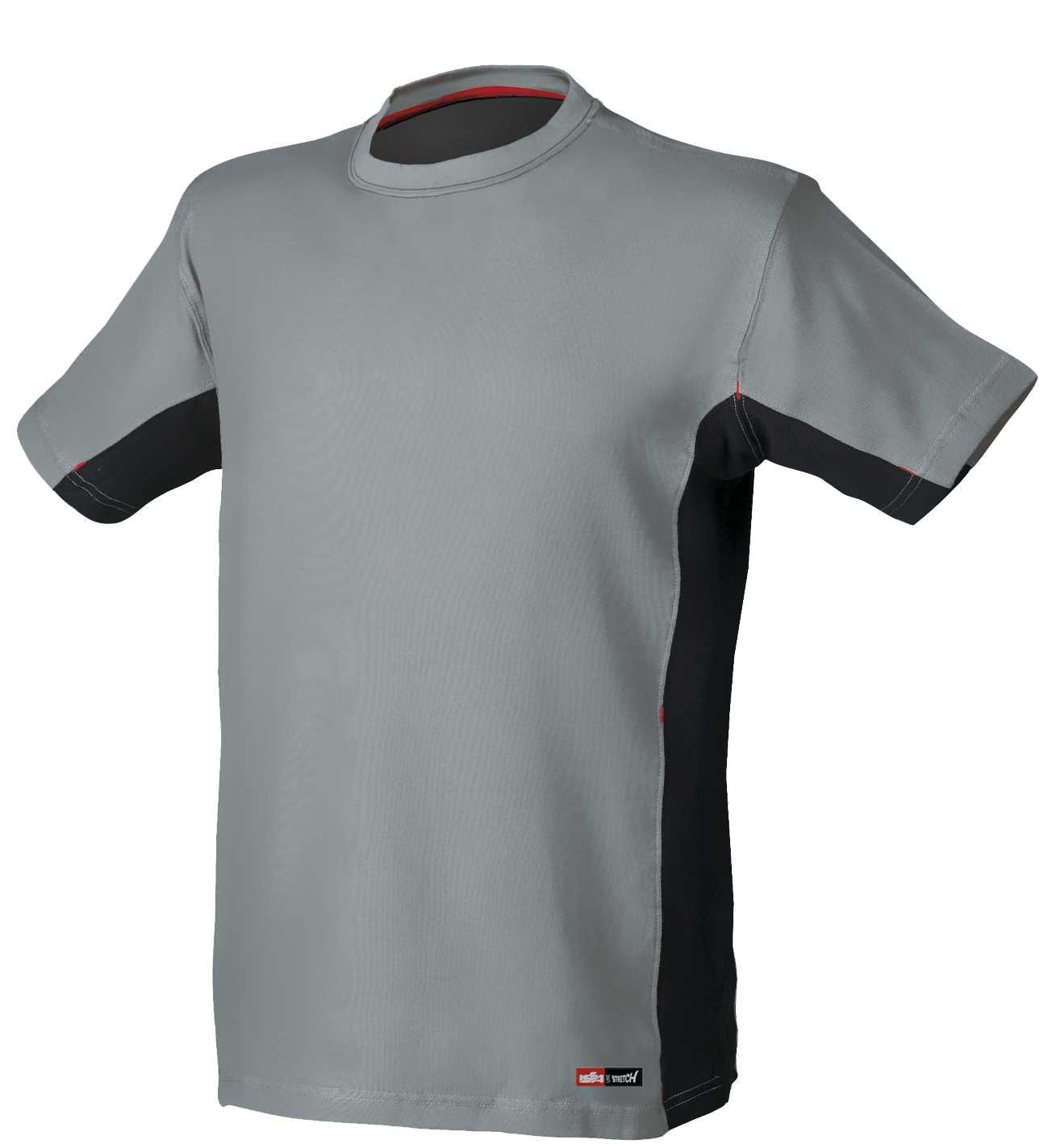 Camiseta Stretch manga corta Talla XL Gris (80)