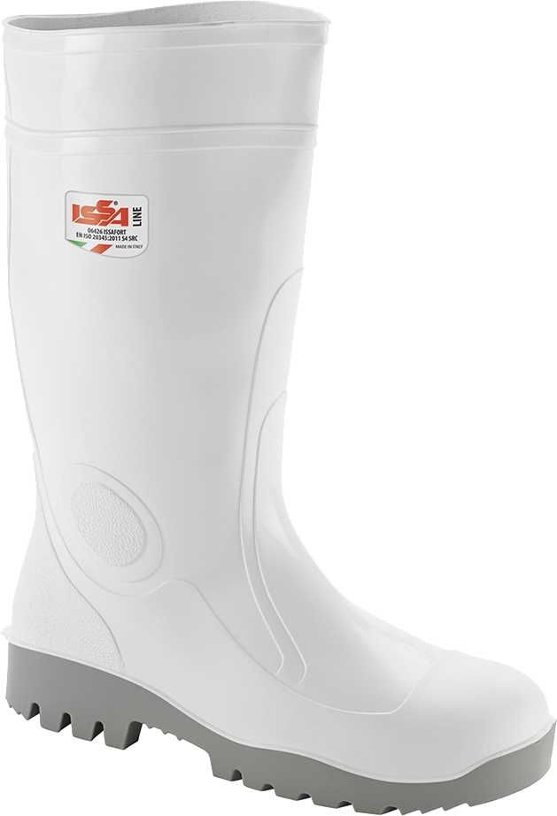 Bota PVC ISSA FORT EN ISO 20345 S4 SRC Talla 46 Blanco (50)