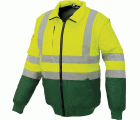 Cazadora pilot A.V. bicolor EN ISO 20471 Talla 3XL Verde-Amarillo flúor (38)