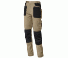 Pantalón multibolsillos Stretch con refuerzo en rodillas en caja Talla M Beige (25)
