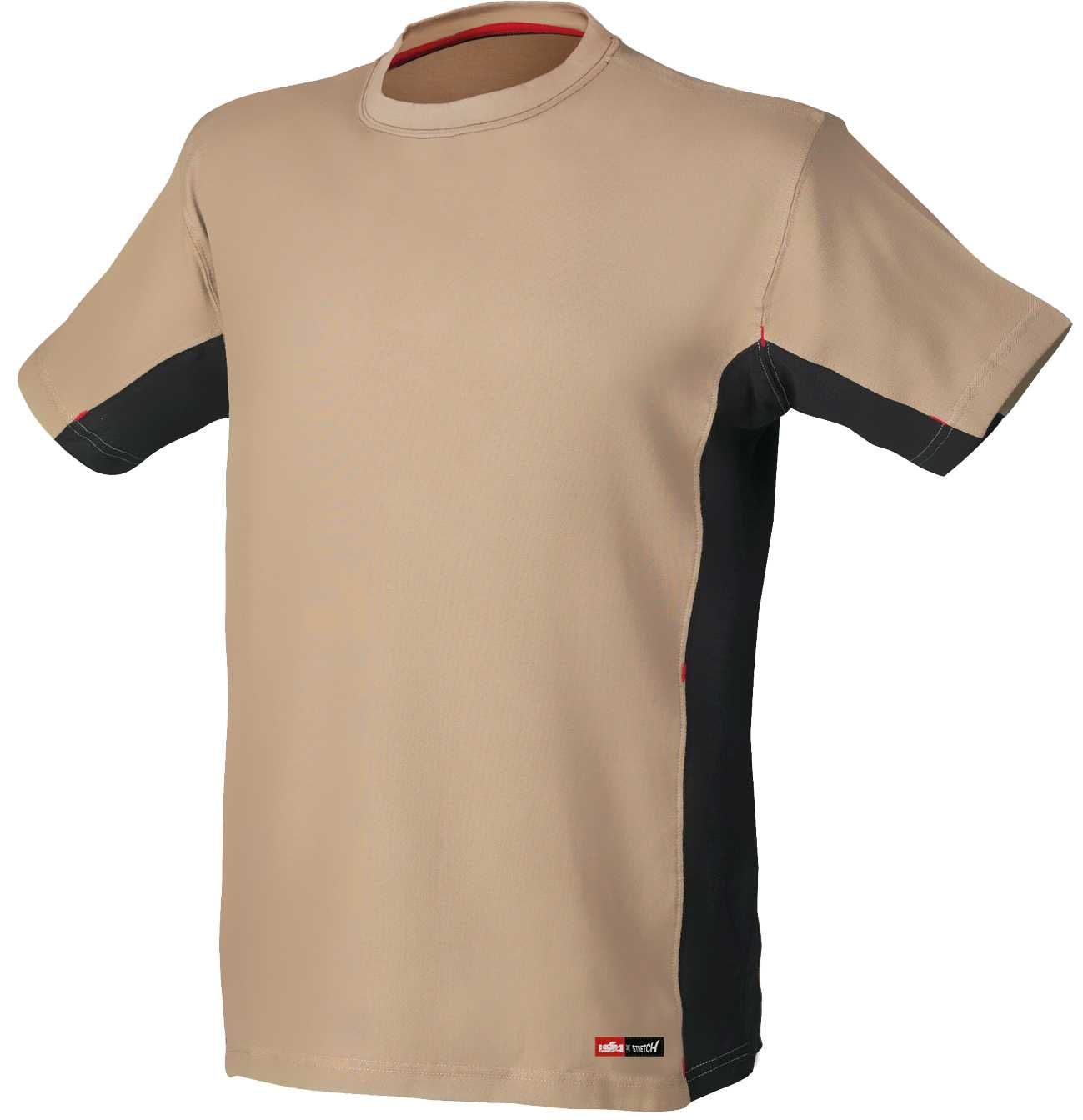Camiseta Stretch manga corta en caja (3 uds.) Talla XL Beige (25)
