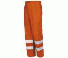 Pantalón multibolsillos A.V. EN ISO 20471 Talla XXL Naranja flúor + bandas (32)