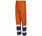 Pantalón multibolsillos A.V. EN ISO 20471 Talla XL Azul marino-Naranja flúor (47)