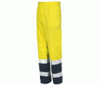 Pantalón multibolsillos A.V. EN ISO 20471 Talla S Azul marino-Amarillo flúor (48)