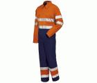 Buzo A.V. EN ISO 20471 Talla L Azul marino-Naranja flúor (47)