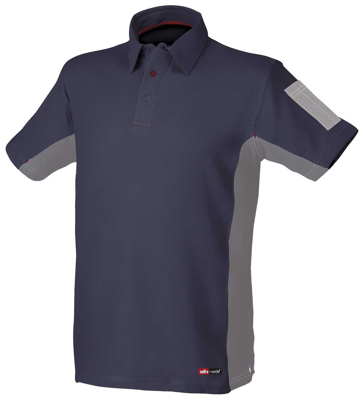 Polo Stretch manga corta Talla XS Azul (40)