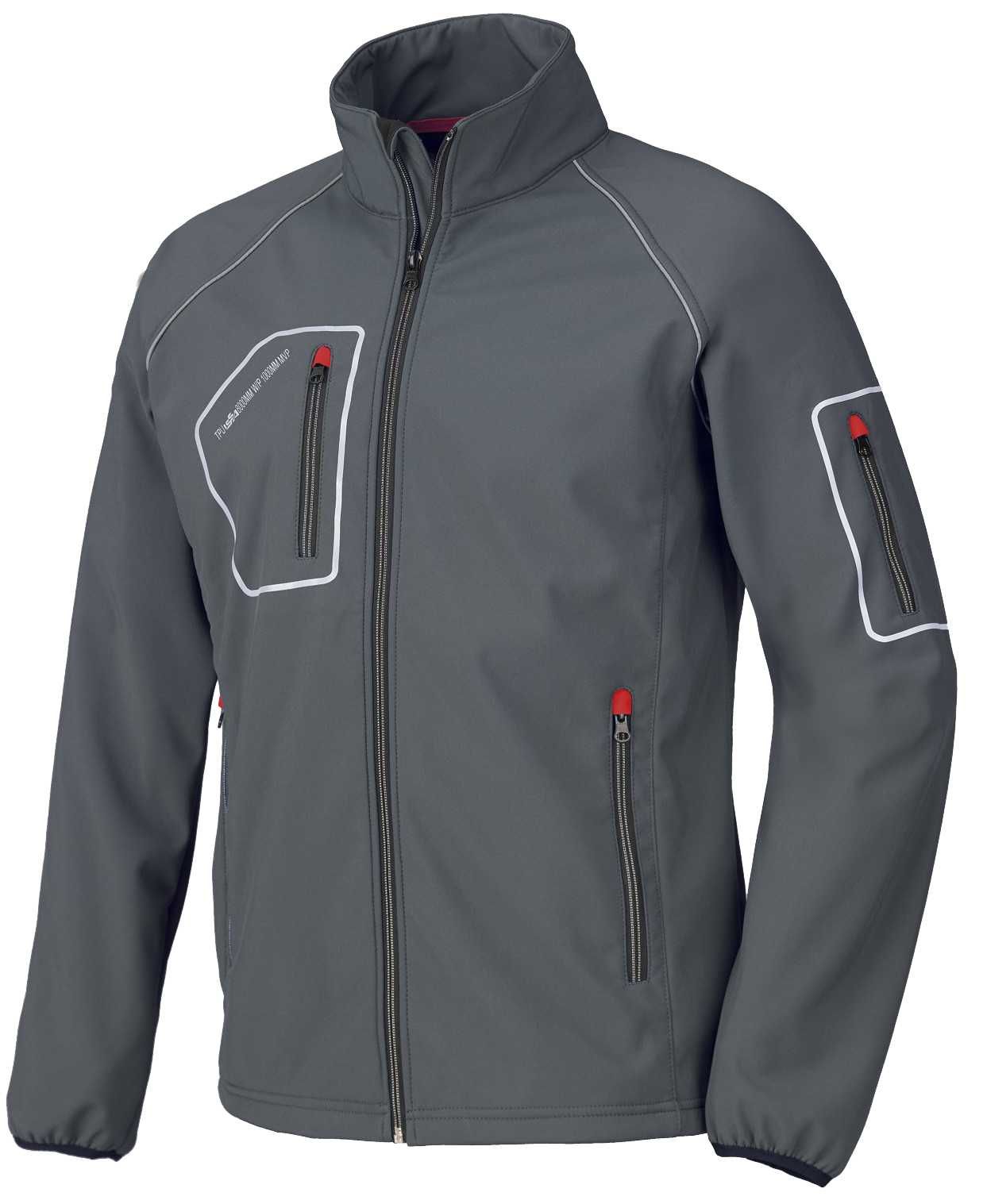 Chaqueta softshell JUST Talla XL Gris (80)