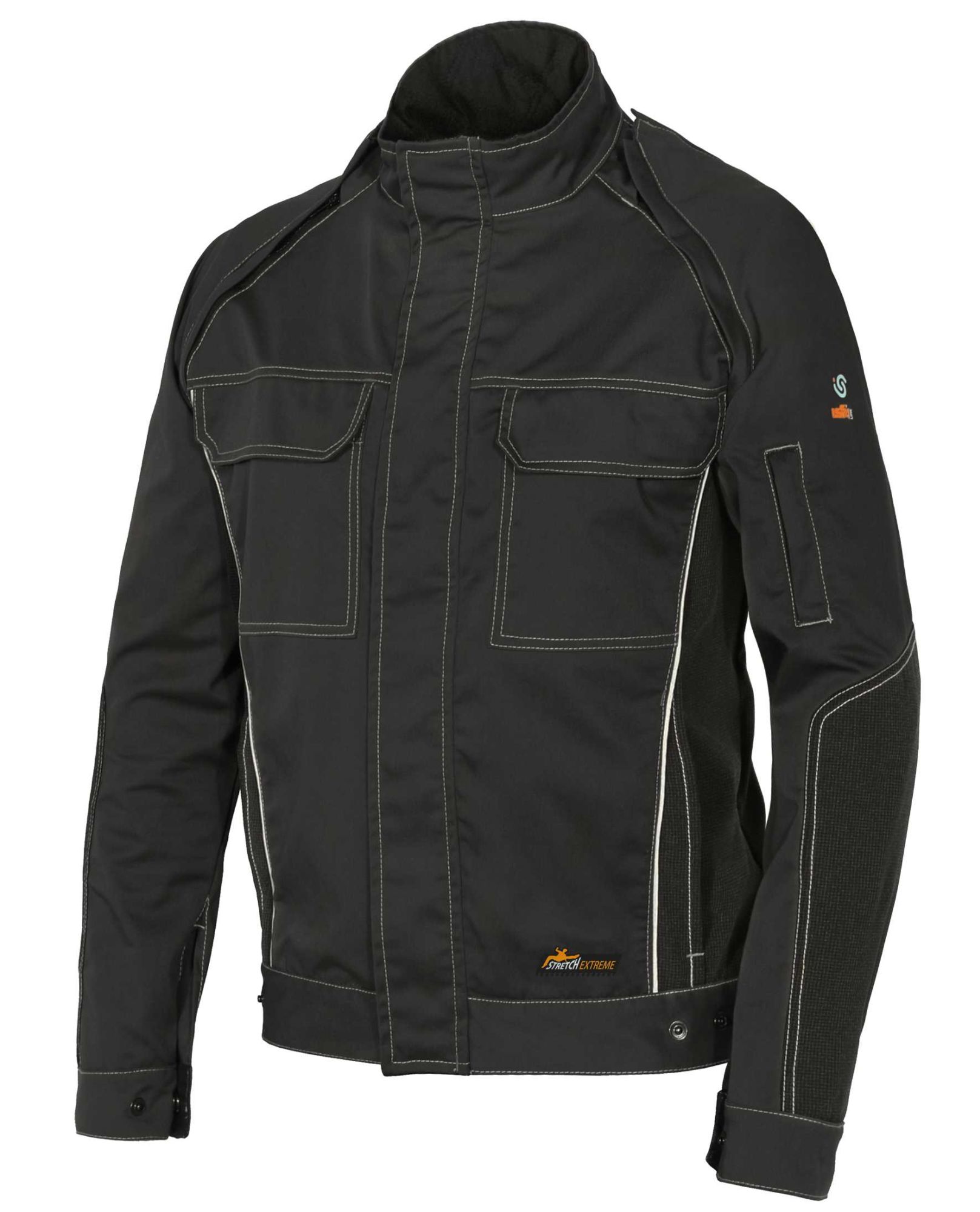 Cazadora mangas desmontables Stretch Extreme Talla S Gris (80)