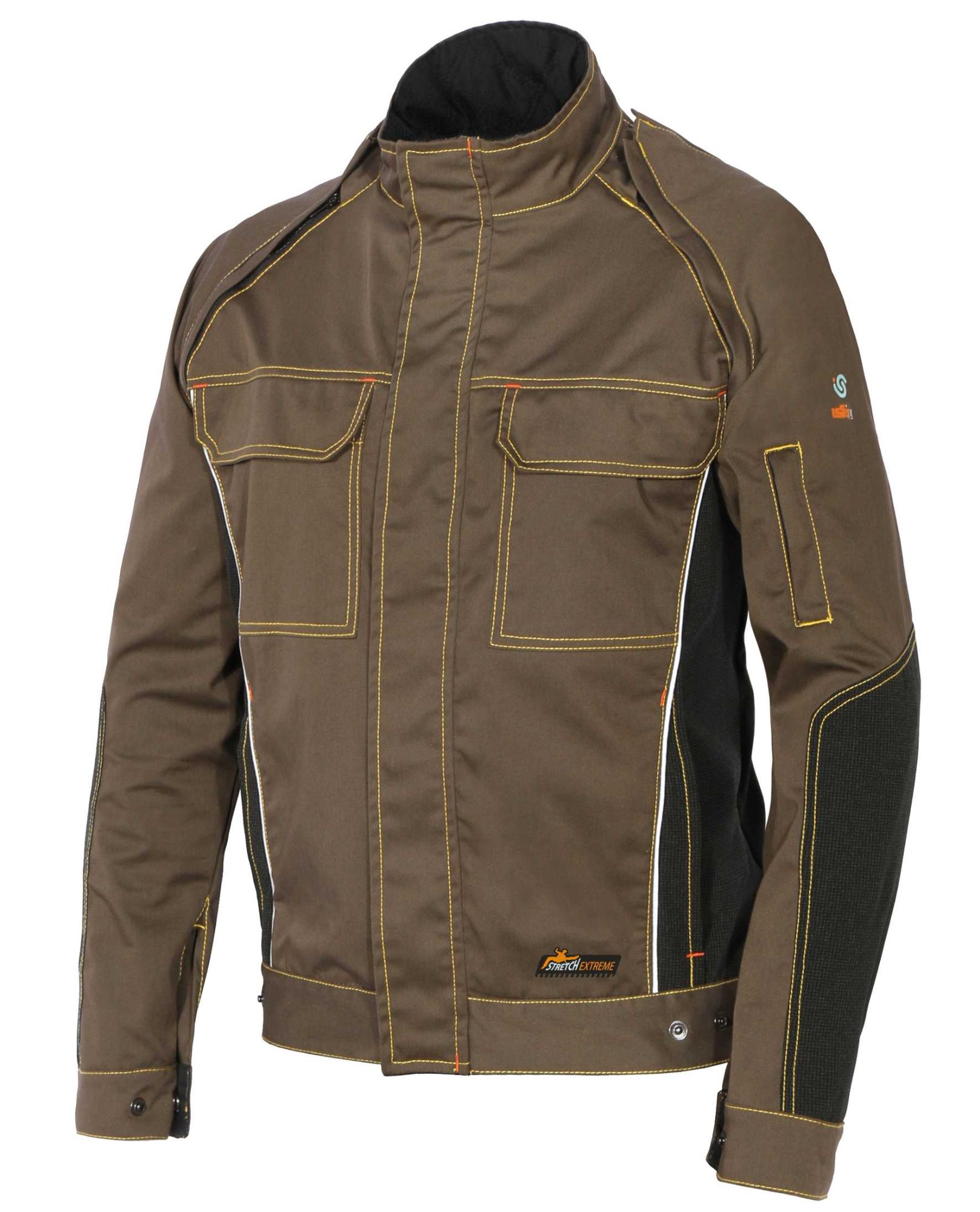 Cazadora mangas desmontables Stretch Extreme Talla M Fango (200)