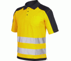 Polo TOP manga corta A.V. bicolor EN ISO 20471 Talla M Azul marino-Amarillo flúor (48)
