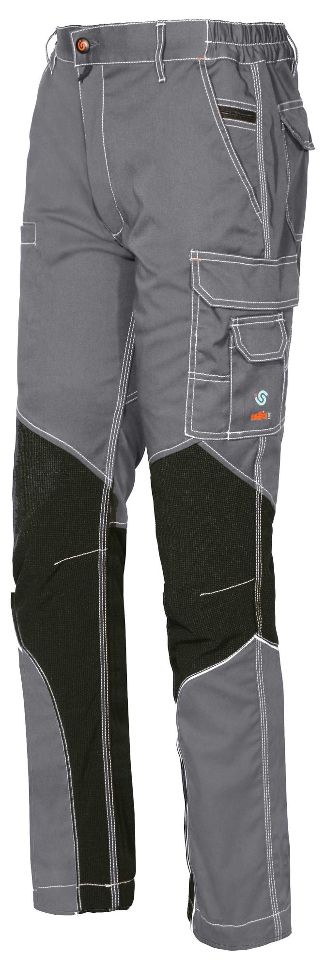 Pantalón multibolsillos Stretch Extreme Talla 3XL Gris claro (78)