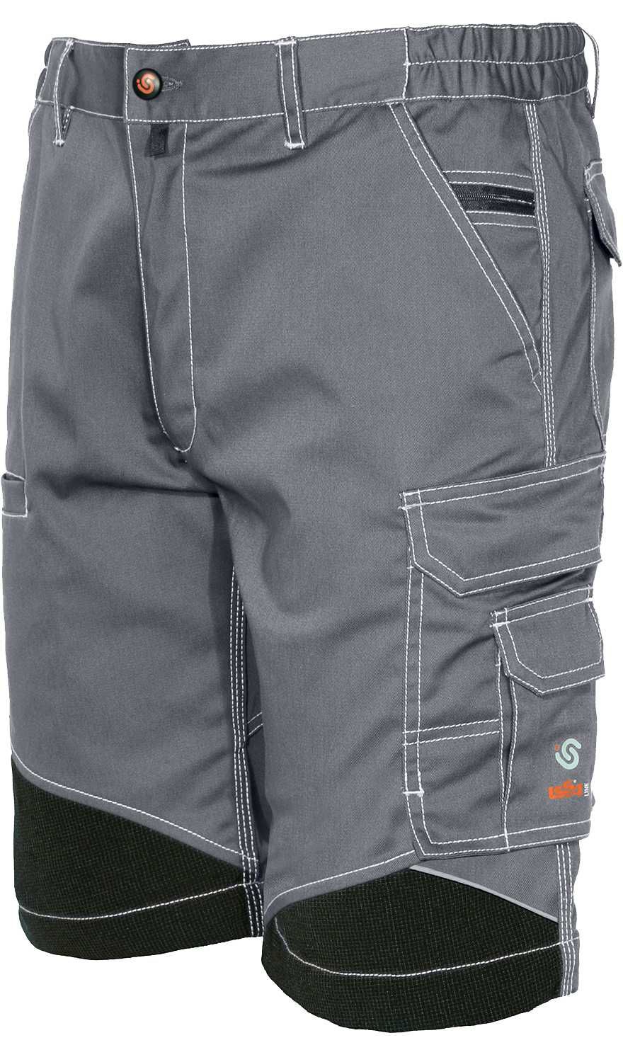 Bermuda multibolsillos Stretch Extreme Talla XL Gris claro (78)