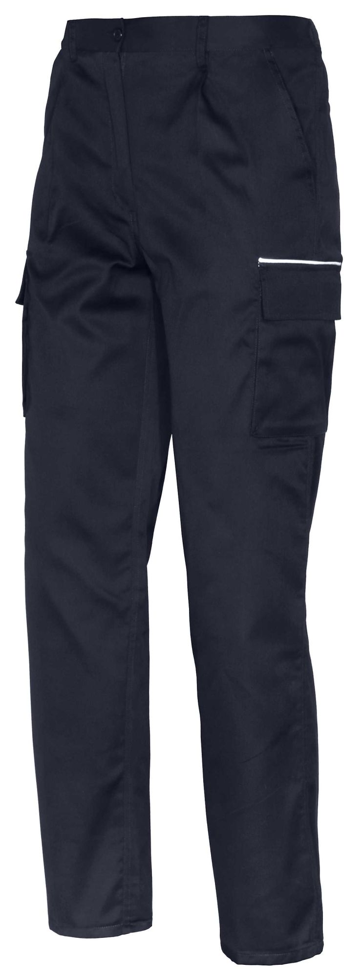 Pantalón multibolsillos EUROMIX, 65% poliéster y 35% algodón Talla XL Azul (40)