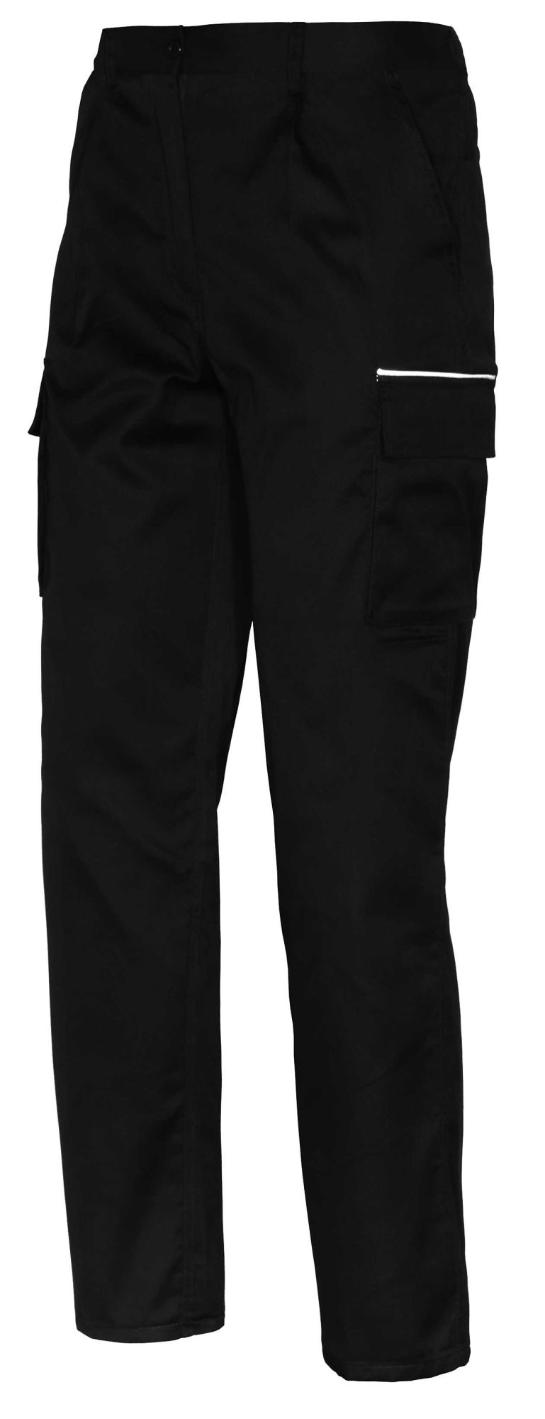 Pantalón multibolsillos EUROMIX, 65% poliéster y 35% algodón Talla M Negro (60)