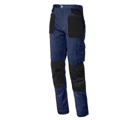 Pantalón multibolsillos Stretch con refuerzo en rodillas en caja Talla XL Azul (40)