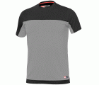 Camiseta manga corta bicolor Stretch Talla 3XL Gris (80)