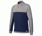 Polo manga larga bicolor Stretch Talla XXL Azul (40)