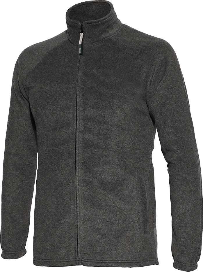 Micropolar MEJA cremallera larga Talla XL Gris (80)