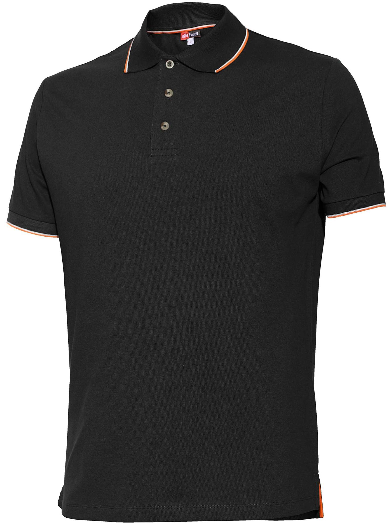 Polo Stretch PORTOFINO Talla L Negro (60)