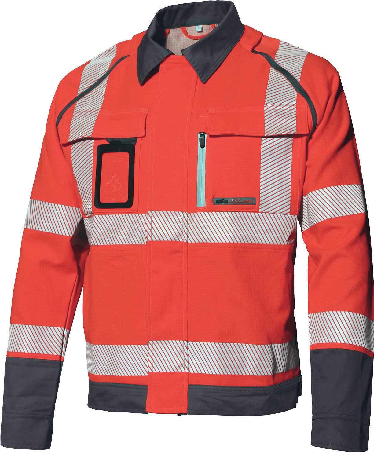 Chaqueta A.V. STRETCH EN ISO 20471 Talla M Rojo AV/gris (72)