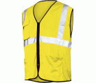 Chaleco A.V. rejilla EN ISO 20471 Talla XXL Amarillo flúor + bandas (12)
