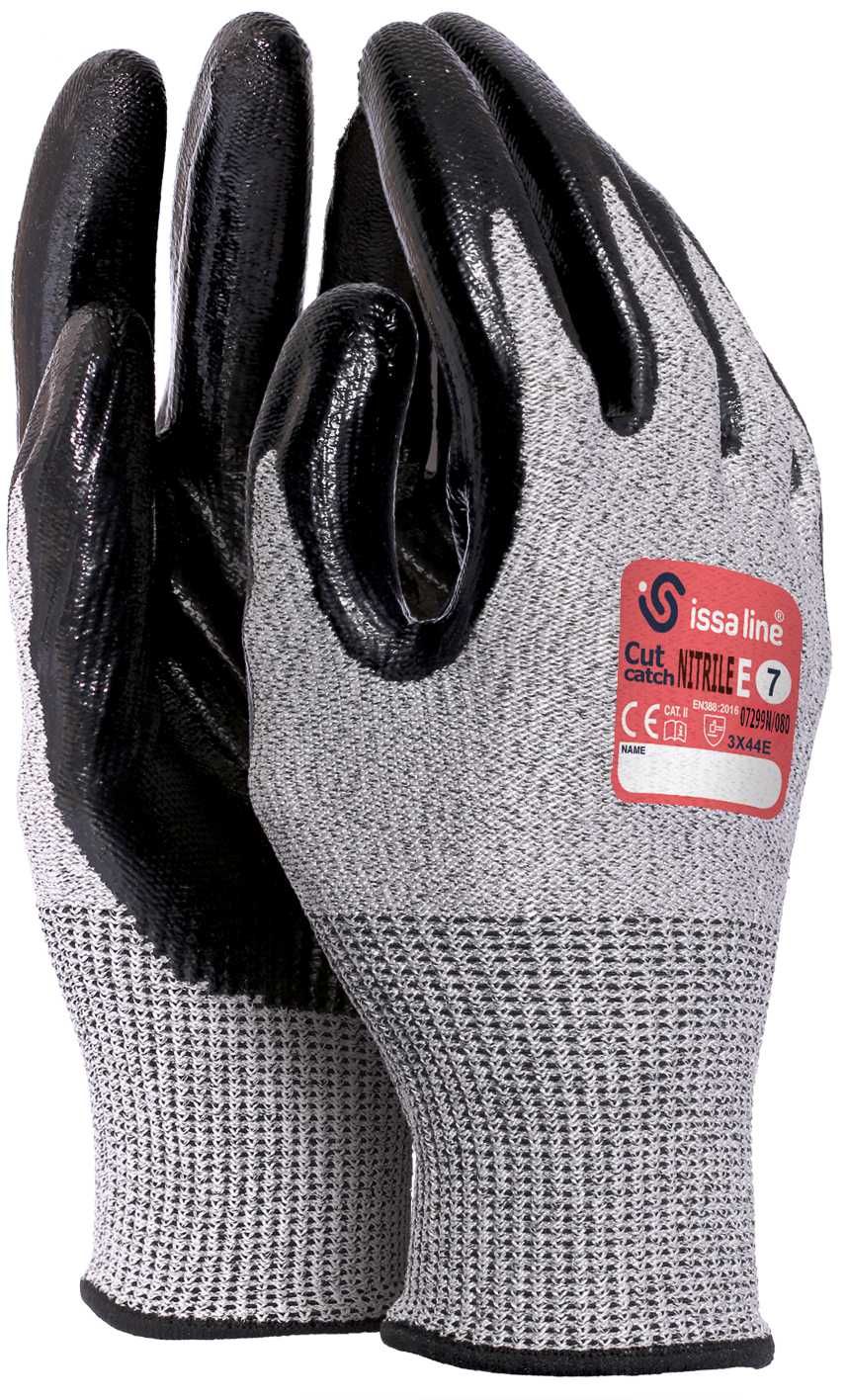 Guante CUT CATCH nitrilo EN 388 Talla 10 Gris (80)