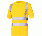 Camiseta BÁSICA A.V. EN ISO 20471 Talla 3XL Amarillo flúor + bandas (12)