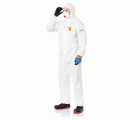 Buzo ISSA CHEM AIR EN 13982, EN 13034, EN 13688 CAT III TIPO 5 Y 6 Talla XXL Blanco (50)